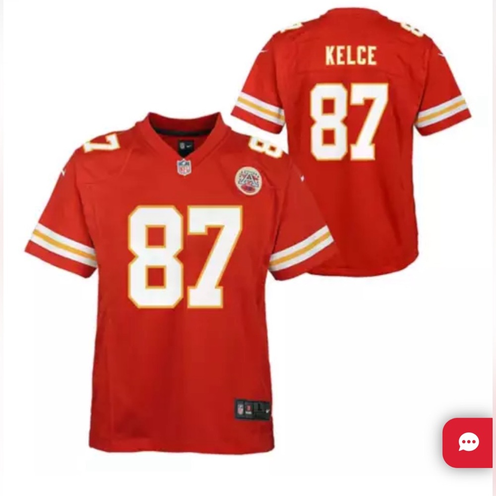 Nike Kids' Kansas City Chiefs Travis Kelce #87 Game Jersey